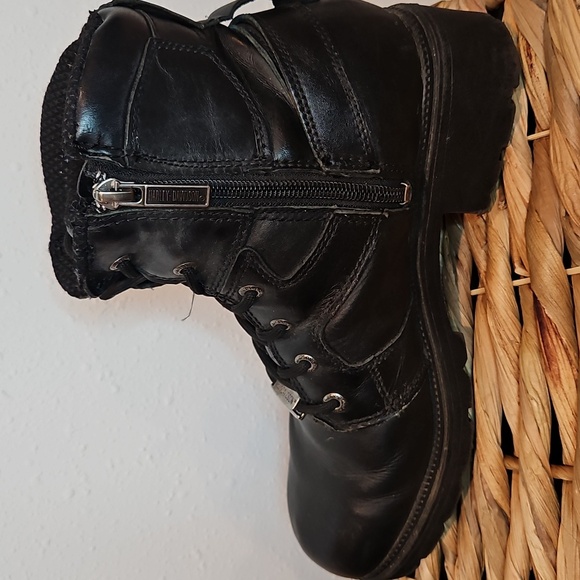 Harley Davidson Womans Jocelyn Riding Boots sz.9 - Picture 4 of 14